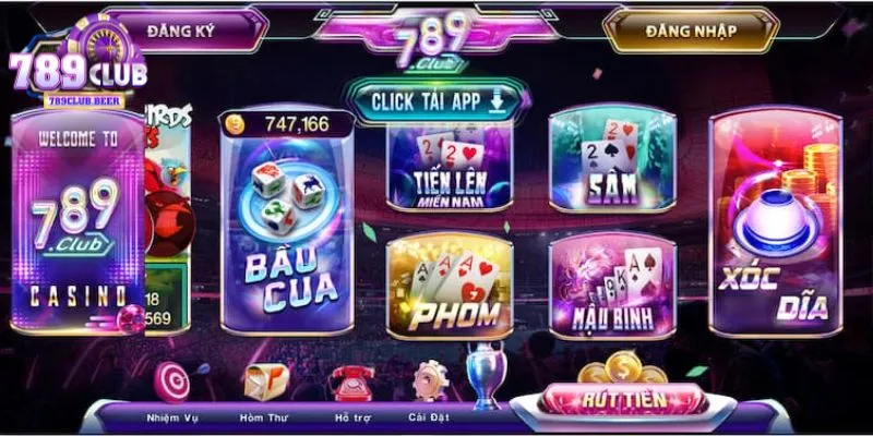 Dòng game bài đổi thưởng tại 789 CLUB